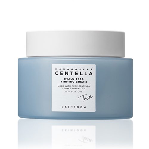 کرم هیالو تیکا سنتلا اسکین 1004 آبرسان، ضد چروک، ترمیم کننده و تسکین دهنده پوست SKIN1004 Madagascar Centella Hyalu-Teca Firming Cream