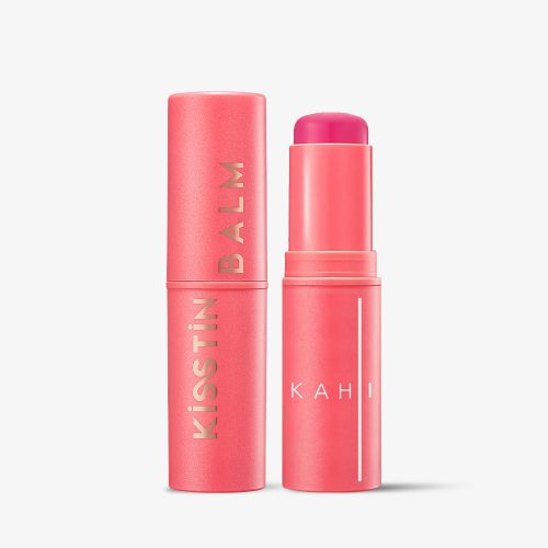 بالم استیکی صورتی کاهی آبرسان، تقویت کننده و ضد چروک KAHI Kisstin Balm pink