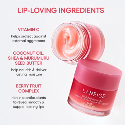 ست 3 تایی مراقبت از لب مدل Berry Sweet لانیژ LANEIGE Berry Sweet Lip Treatment Minis Trio Set