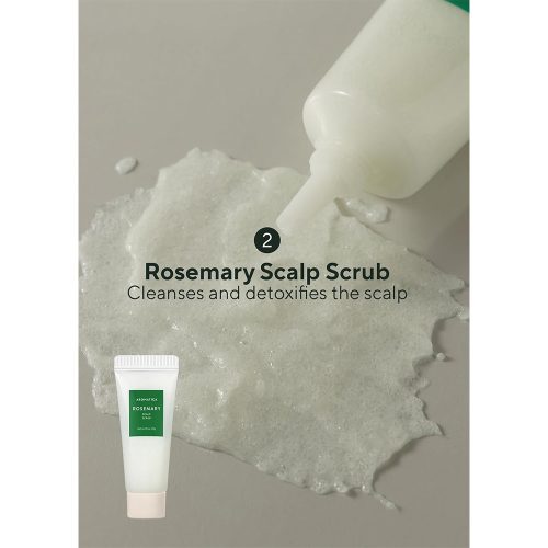 ست مسافرتی مراقبت از موی رزماری آروماتیکا ضد ریزش و تقویت ریشه و ساقه مو AROMATICA Rosemary Scalp Scaling Trial Kit Travel Size