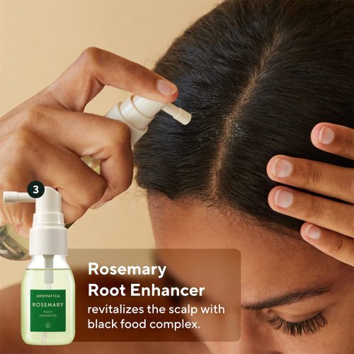 ست مسافرتی مراقبت از موی رزماری آروماتیکا ضد ریزش و تقویت ریشه و ساقه مو AROMATICA Rosemary Scalp Scaling Trial Kit Travel Size