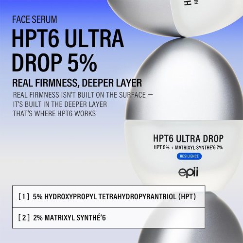 سرم تخصصی ضد چروک و جوانساز HPT6 اولترا دراپ 5 درصد اپی epii HPT6 Ultra Drop 5%