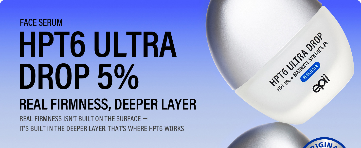 سرم تخصصی ضد چروک و جوانساز HPT6 اولترا دراپ 5 درصد اپی epii HPT6 Ultra Drop 5%