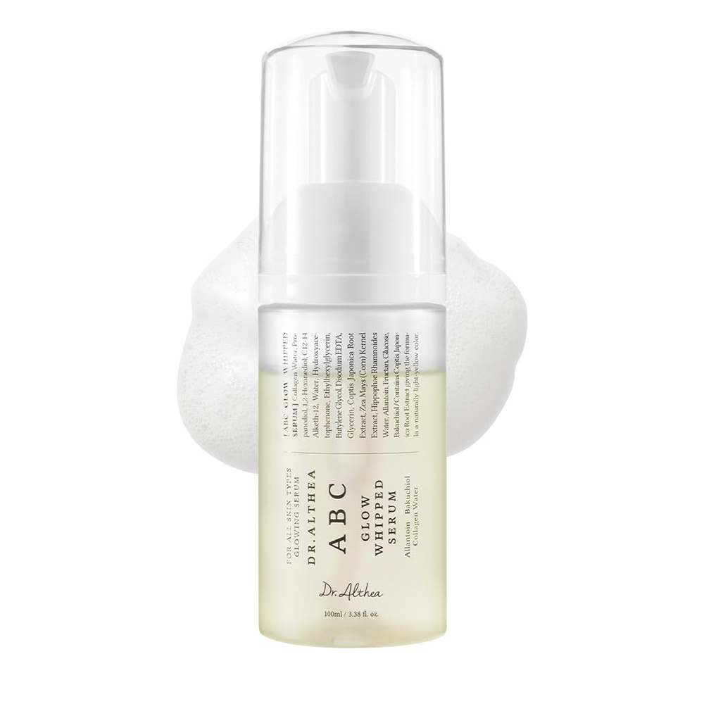 سرم حبابی ABC دکتر التیا آبرسان، درخشان کننده و ضد چروک پوست Dr. Althea ABC Glow Whipped Serum