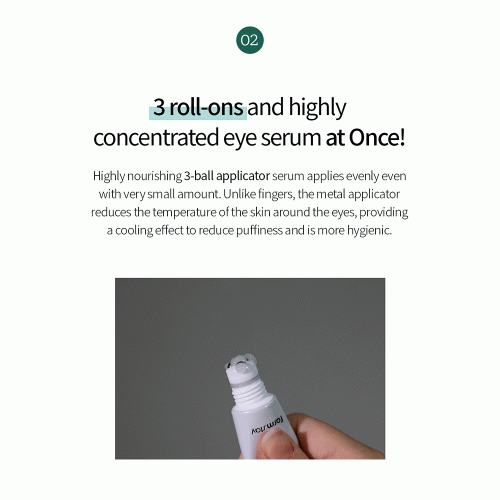 سرم دور چشم رولی سیکا فارم استی آبرسان، روشن کننده و تسکین دهنده Farm Stay Cica Farm Revitalizing Rolling Eye Serum