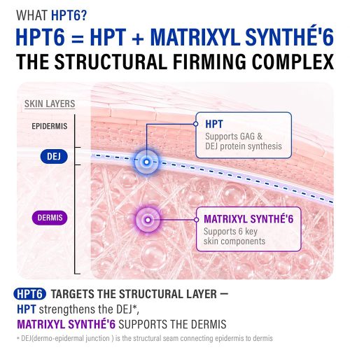 سرم ضد چروک قوی و سفت کننده HPT6 اولترا دارپ 10 درصد اپی epii HPT6 Ultra Drop 10%
