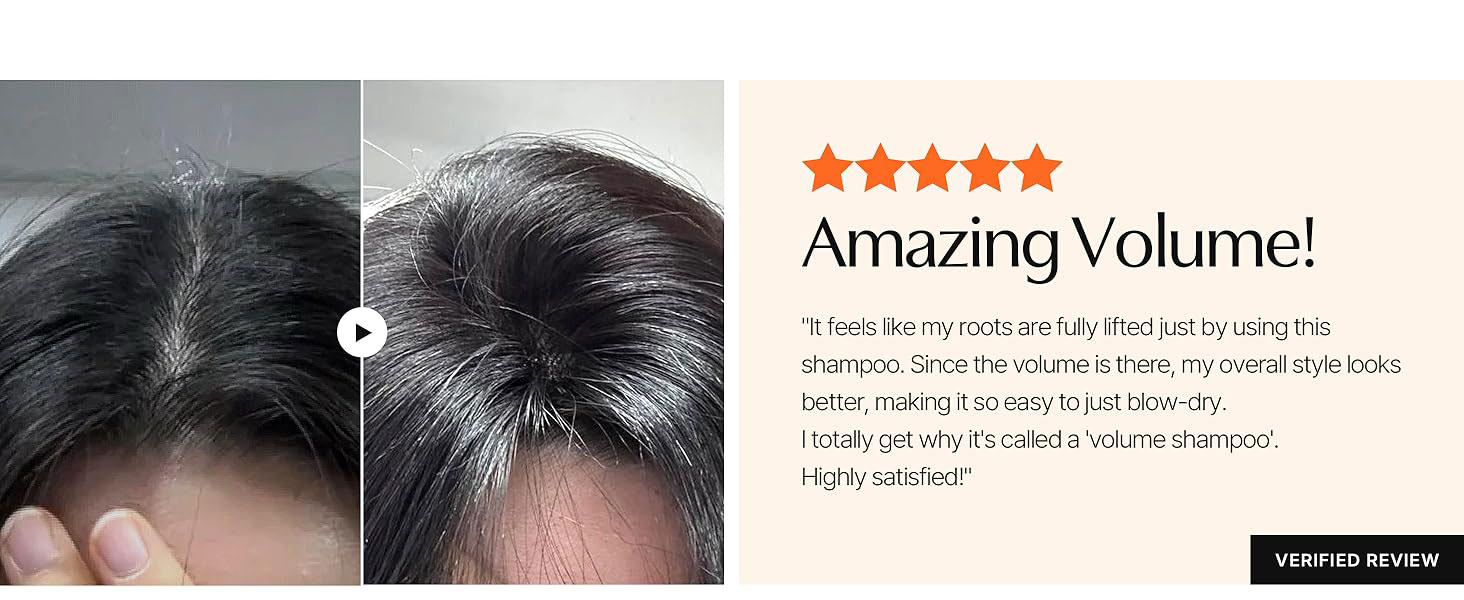 شامپو ضد ریزش و حجم دهنده موی لیلیوئه lilyeve Grow Turn Exosome 3D Volume Brush Shampoo
