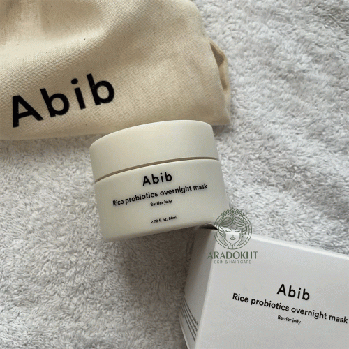 ماسک شب ژلی برنج و پروبیوتیک ابیب روشن کننده و تقویت کننده بریر پوست ABIB Rice Probiotics Overnight Mask Barrier Jelly