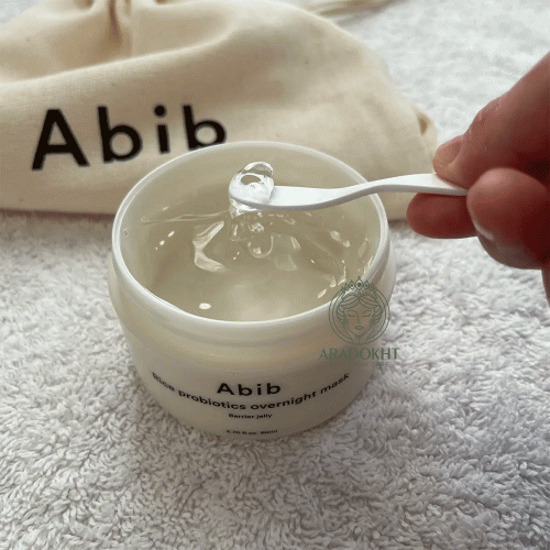 ماسک شب ژلی برنج و پروبیوتیک ابیب روشن کننده و تقویت کننده بریر پوست ABIB Rice Probiotics Overnight Mask Barrier Jelly