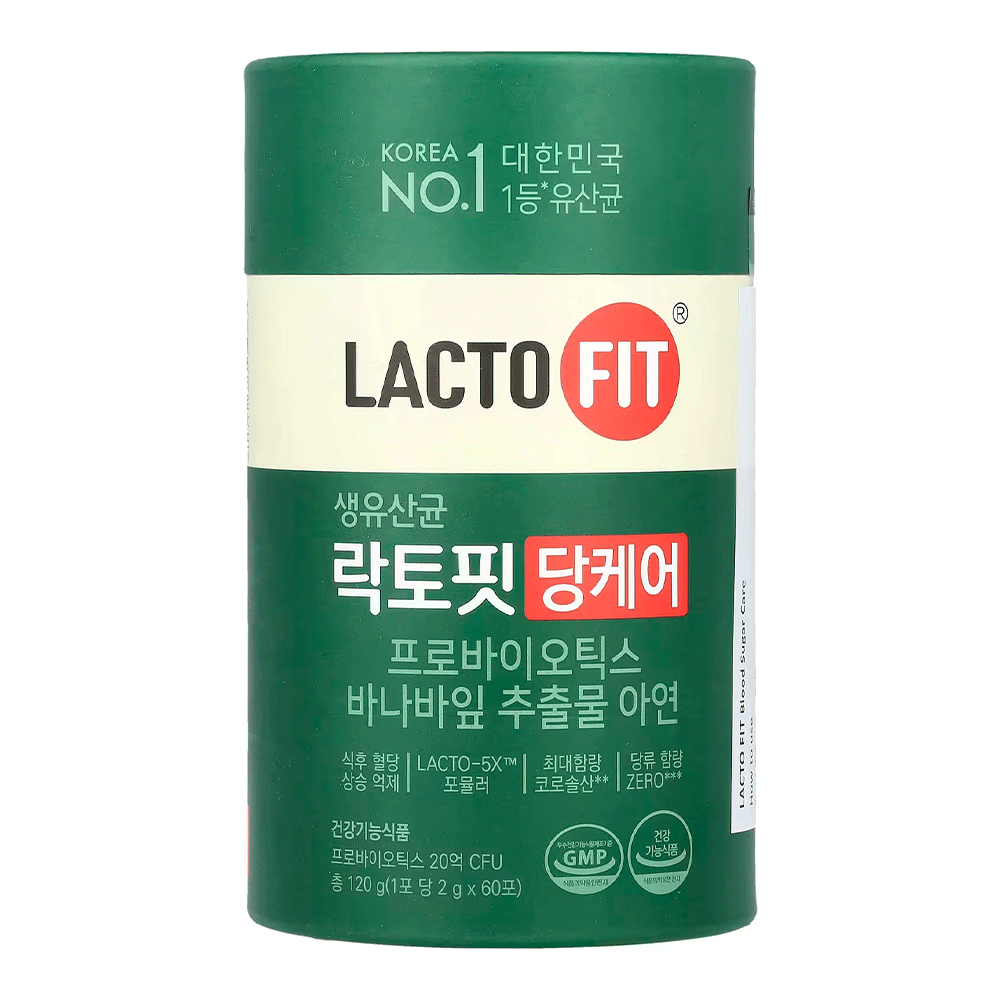 مکمل سبز لاکتوفیت کنترل قند خون و بهبود سلامت روده LACTO-FIT Blood Sugar Care