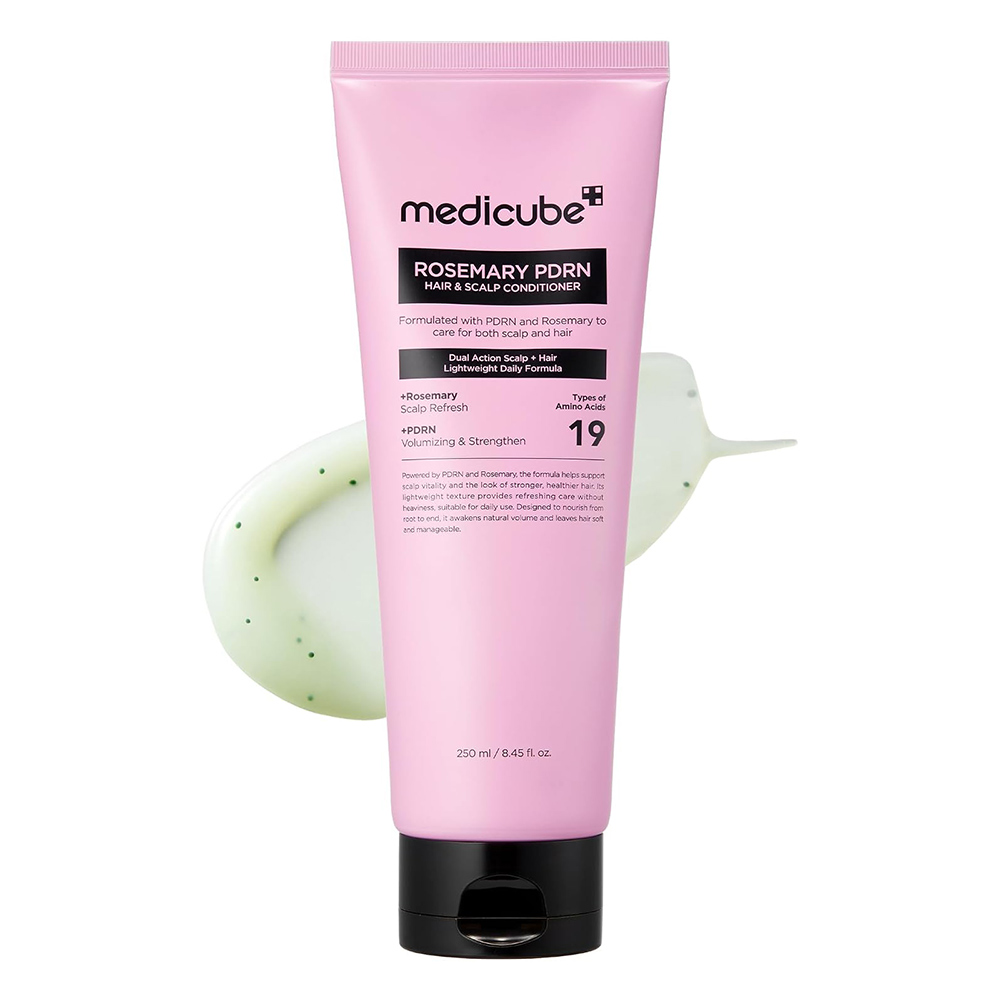 نرم کننده مو و پوست سر رزماری و PDRN مدی کیوب تقویت و ترمیم مو medicube Rosemary PDRN Hair & Scalp Conditioner