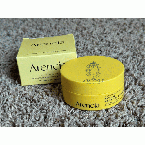 پچ زیر چشم رتینال آرنسیا ضد چروک، روشن کننده و آبرسان Arencia Retinal Boosting Eye Mask