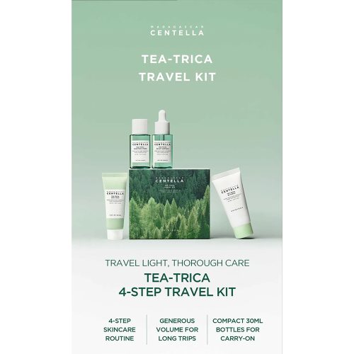 پک مسافرتی محصولات ضد جوش تی تریکا اسکین 1004 SKIN1004 Madagascar Centella Tea-Trica Travel Kit
