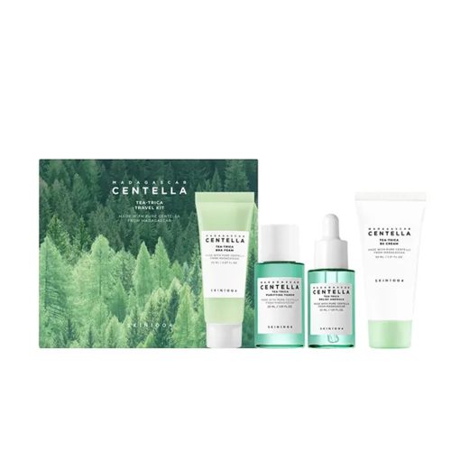 پک مسافرتی محصولات ضد جوش تی تریکا اسکین 1004 SKIN1004 Madagascar Centella Tea-Trica Travel Kit