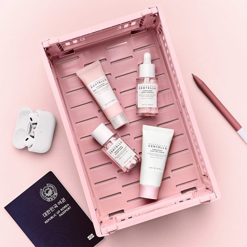 پک مسافرتی محصولات کنترل منافذ سنتلا اسکین 1004 SKIN1004 Madagascar Centella Poremizing Travel Kit