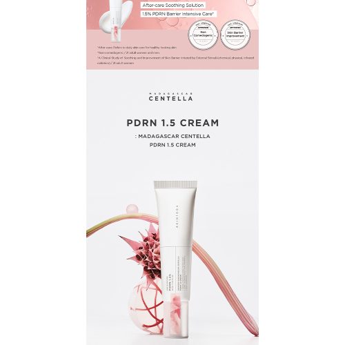 کرم ترمیم کننده PDRN 1.5% سنتلا اسکین 1004 تسکین دهنده و تقویت سد دفاعی پوست SKIN1004 Madagascar Centella PDRN 1.5 Cream