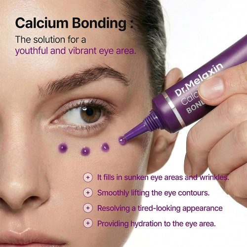 کرم دور چشم ضد چروک و سفت کننده کلسیم دکتر ملاکسین Dr.Melaxin Calcium Bonding Eye Cream
