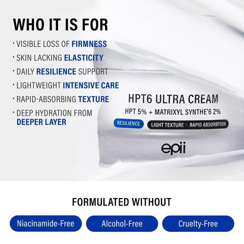 کرم روز ضد چروک و جوانساز HPT6 اپی epii HPT6 Ultra Cream 5%