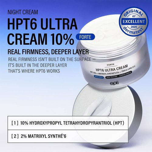 کرم شب ترمیم کننده کننده، ضدچروک و جوانساز HPT6 اپی HPT6 Ultra Cream 10%