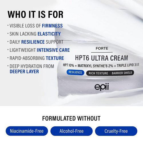 کرم شب ترمیم کننده کننده، ضدچروک و جوانساز HPT6 اپی HPT6 Ultra Cream 10%