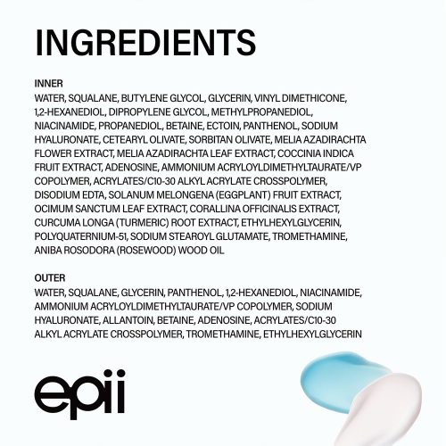 کرم مرطوب کننده دوگانه اکتوئین و پنتنول اپی ترمیم کننده تسکین دهنده قوی پوست epii Double Up Cream Ectoin & Panthenol