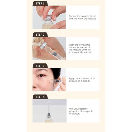 آمپول ضد چروک و حجم دهنده پپتاید ابریشم و EGF سانگ بون ادیتور SUNGBOON EDITOR Silk Peptide EGF Heart Fit Volume Lifting Ampoule