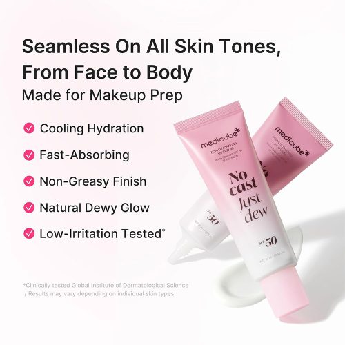 سرم ضد آفتاب سبک PDRN مدی کیوب آبرسان و تقویت کننده سد دفاعی پوست medicube PDRN Hydrating UV Serum