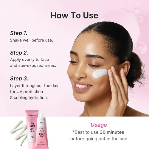 سرم ضد آفتاب سبک PDRN مدی کیوب آبرسان و تقویت کننده سد دفاعی پوست medicube PDRN Hydrating UV Serum