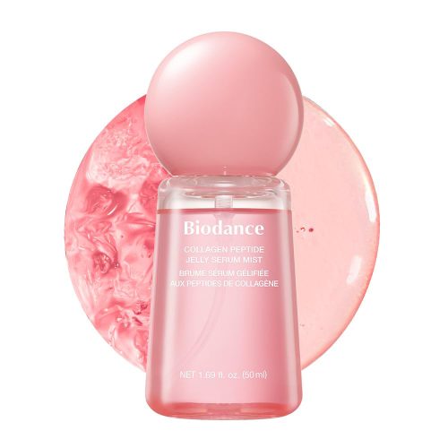 سرم میست ژلی کلاژن پپتاید بایودنس آبرسان قوی و درخشان کننده پوست Biodance Collagen Peptide Jelly Serum Mist