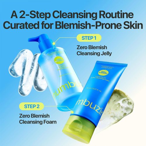 فوم شوینده ضد جوش گوگرد زیرو بلمیش نامبوزین Numbuzin Zero Blemish Clarifying 2% Sulfur Cleansing Foam