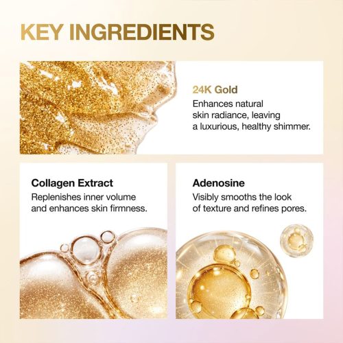 ماسک شب لیفت کننده و درخشان کننده طلای 24 و کلاژن آنوا Anua Golden Firming Collagen Wrapping Mask Kpop Demon Hunters Collaboration
