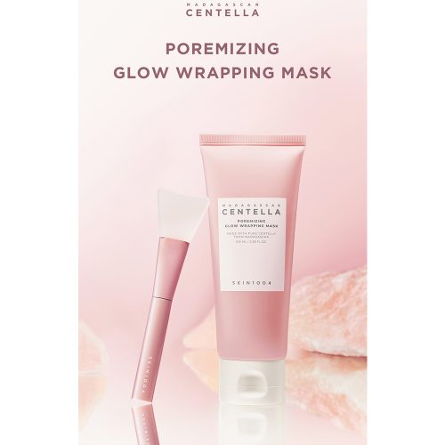 ماسک پیل اف کنترل منافذ و درخشان کننده سنتلا اسکین 1004 SKIN1004 Madagascar Centella Poremizing Glow Wrapping Mask