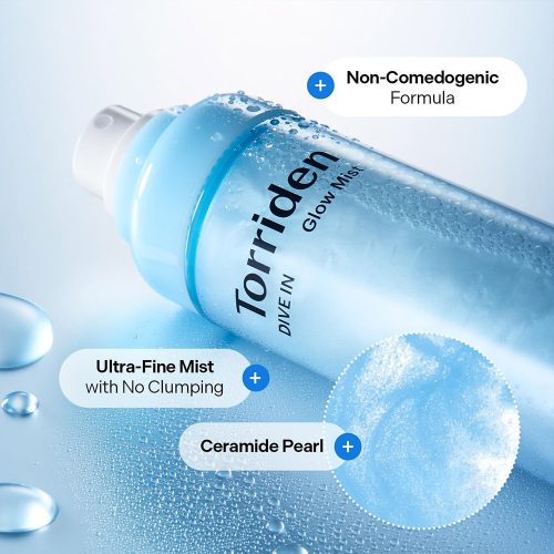 میست آبرسان و درخشان کننده هیالورونیک اسید ریز مولکولی توریدن Torriden Dive In Low Molecular Hyaluronic Glow Mist