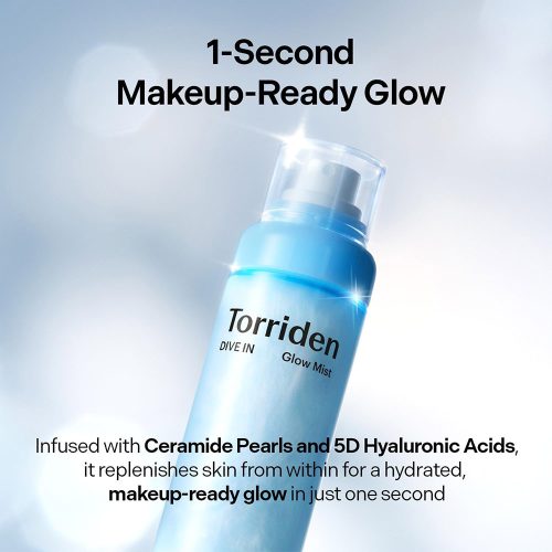 میست آبرسان و درخشان کننده هیالورونیک اسید ریز مولکولی توریدن Torriden Dive In Low Molecular Hyaluronic Glow Mist