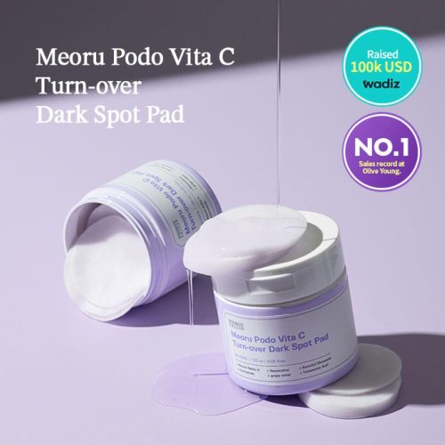 پد تونر ضد لک و روشن کننده ویتامین سی انگور وحشی سانگ بون ادیتور SUNGBOON EDITOR Meoru Podo Vita C Turn-Over Dark Spot Pad