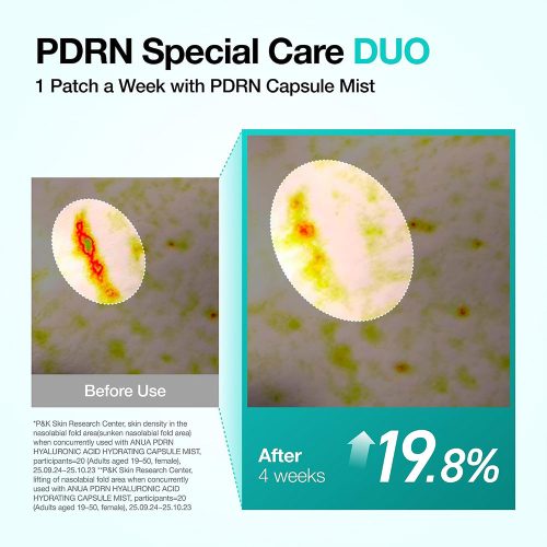 پچ ذوب شونده کلاژن و PDRN آنوا درخشان کننده و سفت کننده پوست Anua PDRN Collagen Melting Patch For Glass Skin