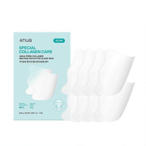 پچ ذوب شونده کلاژن و PDRN آنوا درخشان کننده و سفت کننده پوست Anua PDRN Collagen Melting Patch For Glass Skin