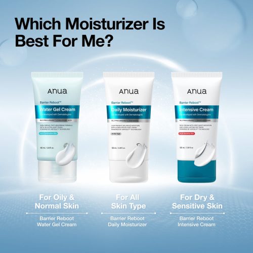 ژل کرم آبرسان و ترمیم کننده سد دفاعی پوست بریر ریبوت آنوا Anua Barrier Reboot Water Gel Cream