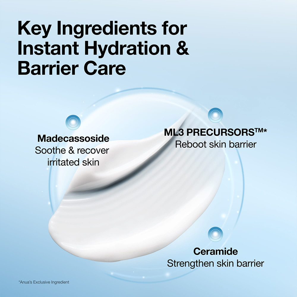کرم ترمیم کننده سد دفاعی و تسکین دهنده مدل Intensive آنوا ANUA Barrier Reboot Intensive Cream