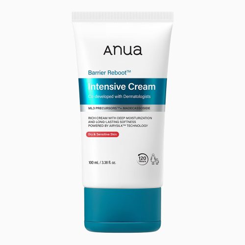 کرم ترمیم کننده سد دفاعی و تسکین دهنده مدل Intensive آنوا ANUA Barrier Reboot Intensive Cream
