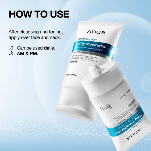 کرم ترمیم کننده سد دفاعی و مرطوب کننده روزانه آنوا Anua Barrier Reboot Daily Moisturizer