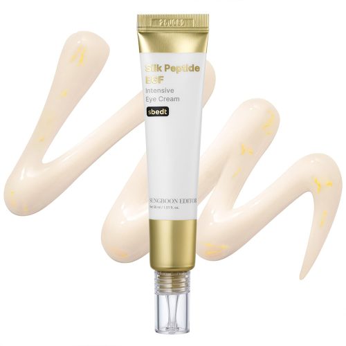 کرم دور چشم ضد چروک و جوانساز پپیتاید ابریشم و EGF سانگ بون ادیتور SUNGBOON EDITOR Silk Peptide EGF Intensive Eye Cream
