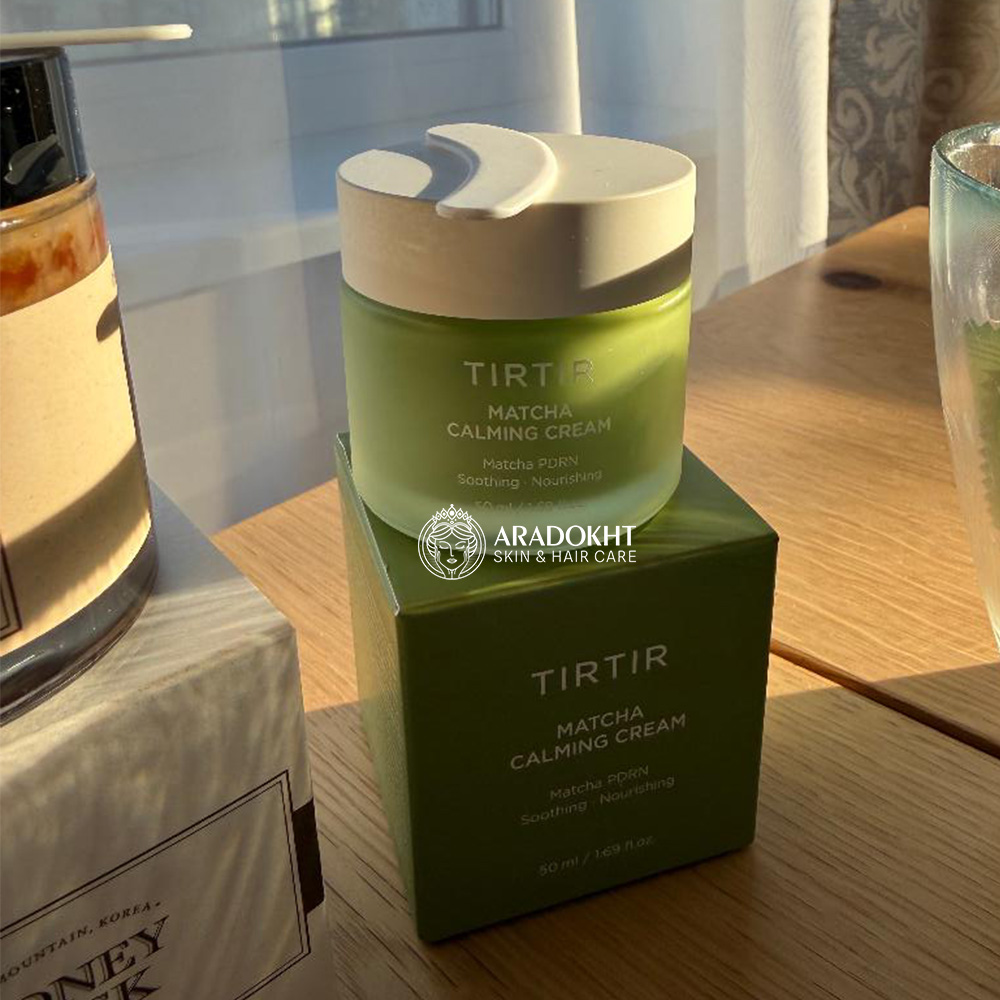 کرم مرطوب کننده و تسکین دهنده ماچا تیر تیر TIRTIR Matcha Calming Cream