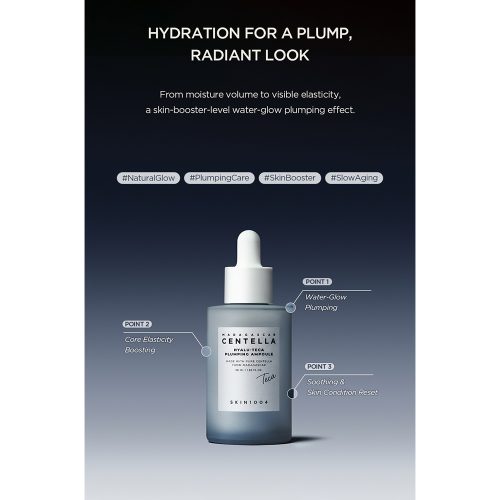 آمپول آبرسان و حجم دهنده هیالو تیکا اسکین 1004 SKIN1004 Madagascar Centella Hyalu-Teca Plumping Ampoule