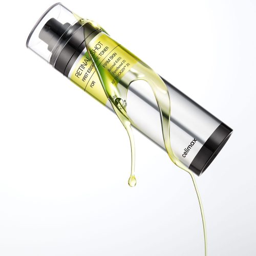 تونر اسنس ضد چروک و کنترل منافذ رتینال شات سلیمکس celimax The Vita-A Retinal Shot First Essence Toner