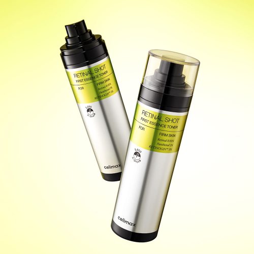 تونر اسنس ضد چروک و کنترل منافذ رتینال شات سلیمکس celimax The Vita-A Retinal Shot First Essence Toner
