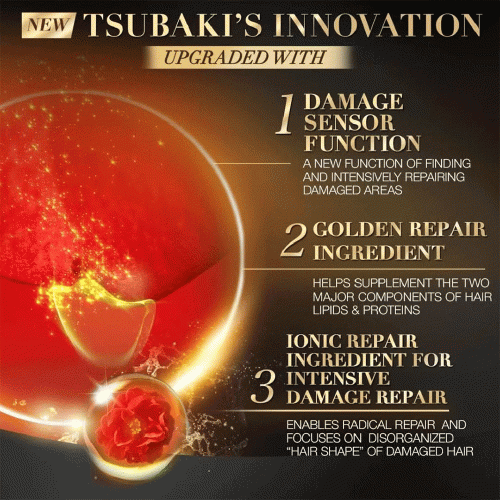 ست شامپو و نرم کننده ترمیم کننده قوی موهای آسیب دیده تسوباکی پریمیوم شیسیدو Shiseido Tsubaki Premium EX Damage Care & Repair Shampoo & Conditioner Set