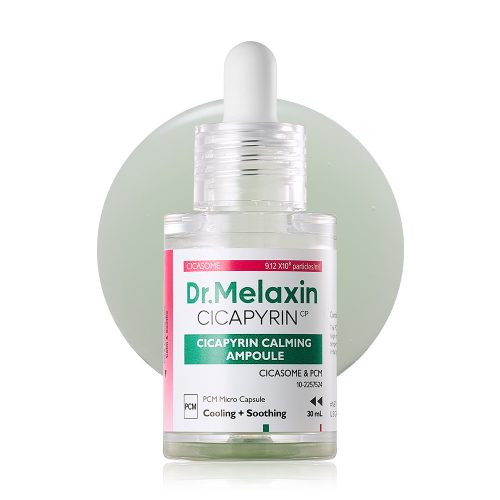 سرم خنک کننده و تسکین دهنده التهاب و قرمزی سیکاپیرین دکتر ملاکسین Dr.Melaxin Cicapyrin Calming Ampoule