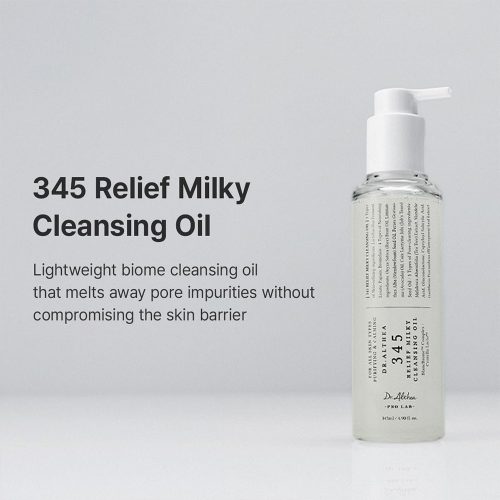 شوینده روغنی میلکی 345 دکتر التیا تسکین دهنده، کنترل چربی و پاک کننده منافذ Dr. Althea 345 Relief Milky Cleansing Oil