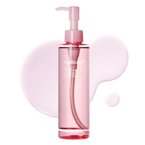 شوینده روغنی پاک کننده منافذ و آرایش حاوی PDRN نیاسینامید و سراماید مدی کیوب medicube PDRN Mild Cleansing Oil